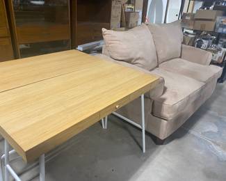Nice love seat and tables