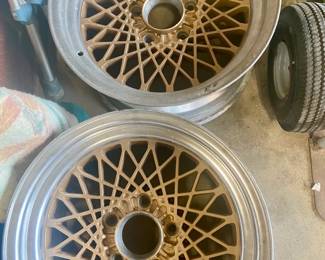 2 Vintage Trans Am wheels