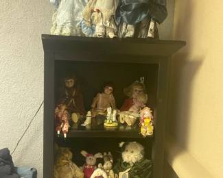 Dolls and Boyds Bears