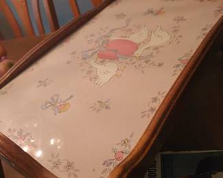 Vintage goose tray table