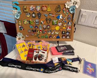 Disney pins and collectibles 