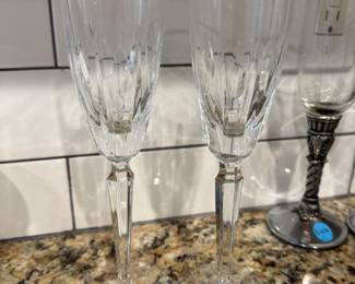 Waterford Crystal champagne flutes