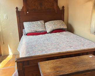 Beautiful Antique Bed and Furniture - Priced to Sale
