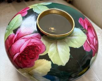 Hand painted Italian vase