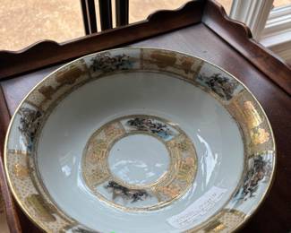 Antique Hand Painted Nippon bowl