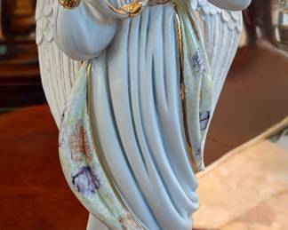 Limited edition Vittorio Saladin porcelain angels made in Italy