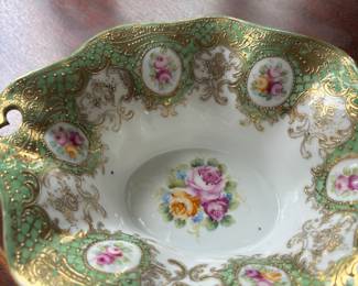 Nippon hand painted antique bowl