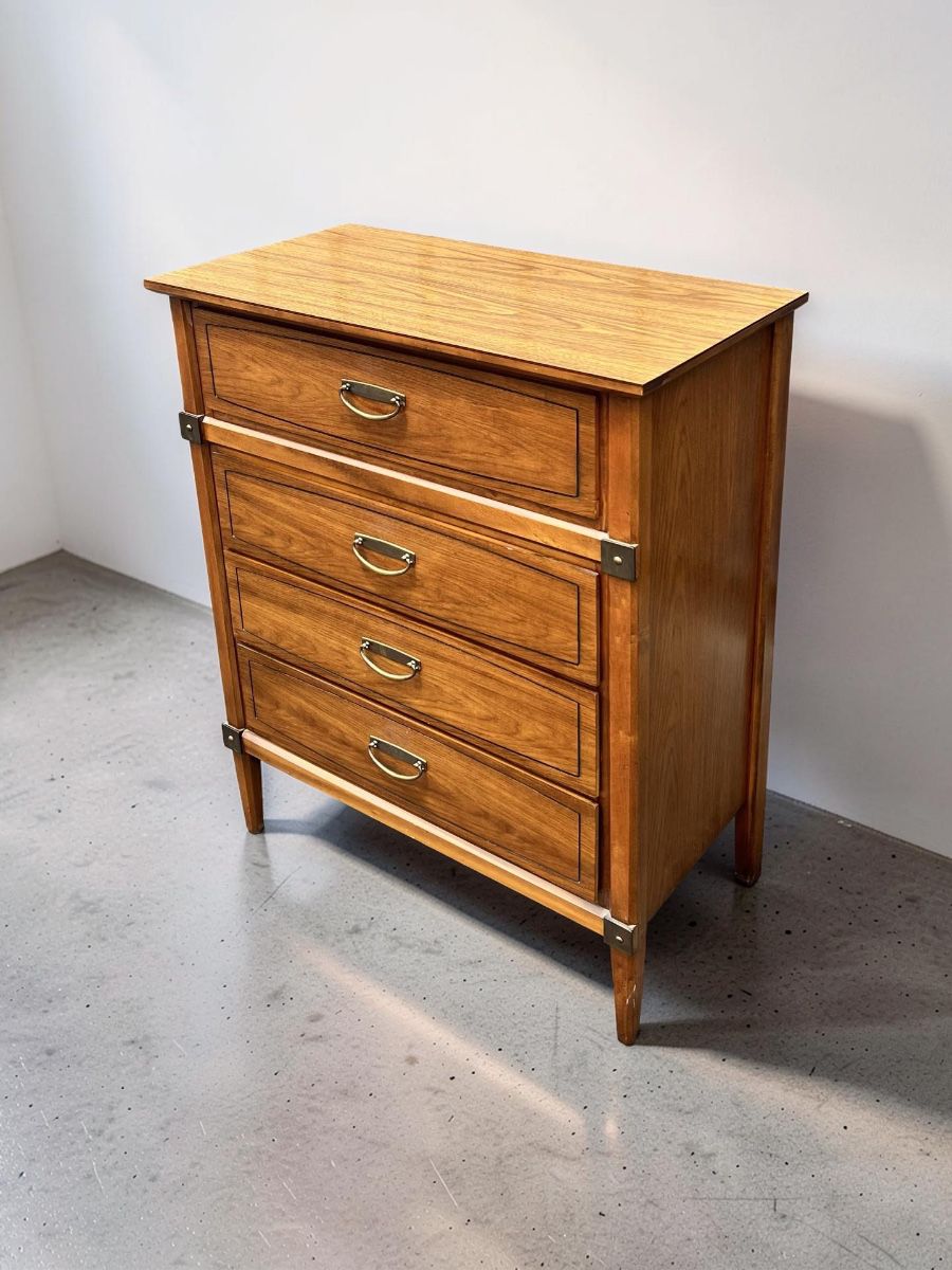 Mid Century Tall Dresser