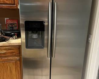 Stainless fridge