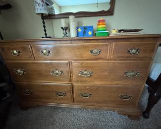 Ethan Allen dressers (three)