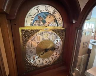 Colonial brand grandmother clock