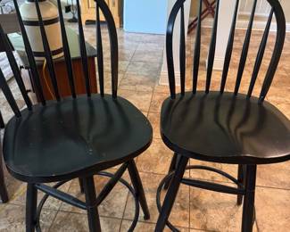 Ethan Allen swivel bar stools