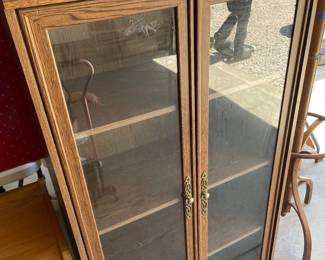 Cabinet with glass doors