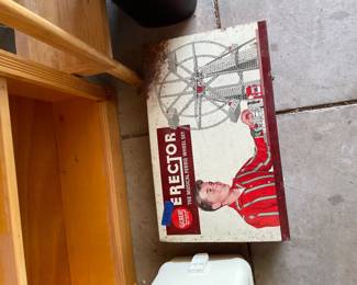 Vintage erector set