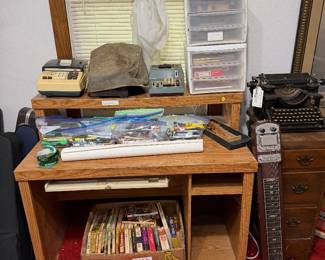 woodstock typewriter and other vintage office equip