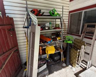 garden tools and outdoor equip
