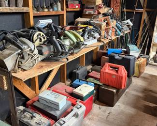 Power tools and tool boxes