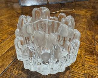Kosta Boda Polar Glass Ashtray or Bowl by Gran Wrff