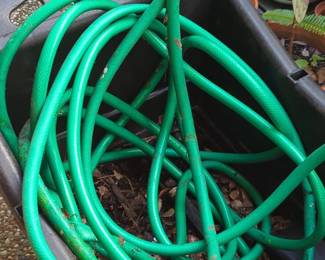 Green Rubber Garden Hose
