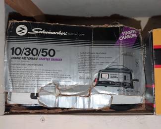 Schumacher or or Amp ChargeFast ChargeStarter Charger Model SE