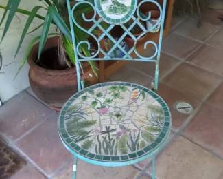 Green Patio Chair