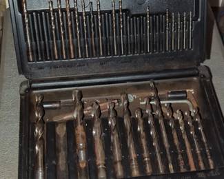 Drill Bit Set in Case