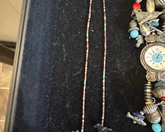 Native American style Zuni Fetish Necklace second image