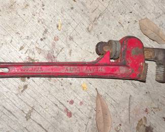 Heavy Duty Pipe Wrench Made in Taiwan