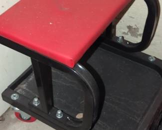 Rolling Mechanics Creeper Seat with Tool Tray