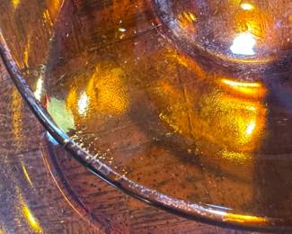 Duralex Amber Glass Nested Serving Dish Set second image