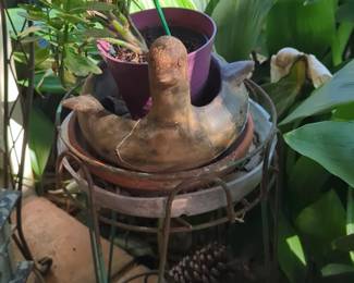 Vintage Ceramic Duck Planter