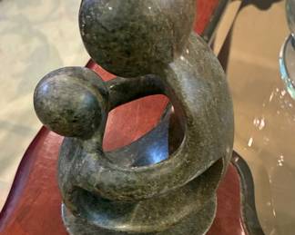 Shona Mother and Child Sculpture