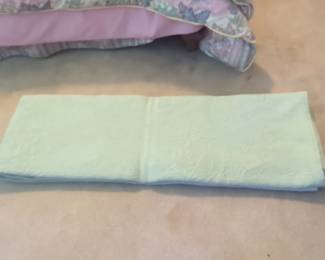 Full Size Cotton Coverlet Made in Portugal