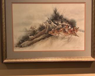 Bill Jordan Covey Quail Limited Edition Print