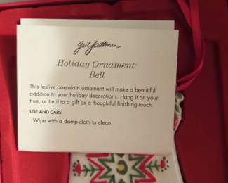 Gail Pittman Holiday Ornament Bell second image
