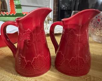 Debi Lilly Holiday Snowflake Small Pitcher
