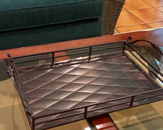 Wrought Iron Decorative Tray