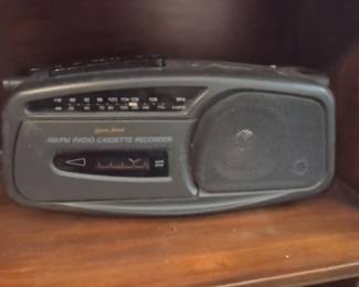 Eterna Sound AM or FM Radio Cassette Recorder