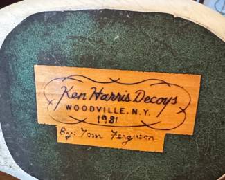 Ken Harris Decoys Pintail Duck Decoy by Tom Ferguson second image