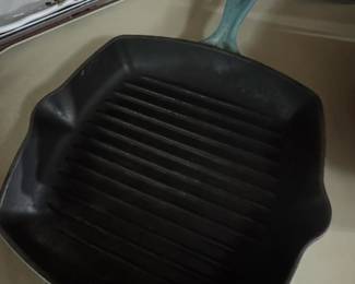 Le Creuset Signature Square Cast Iron Grill Pan