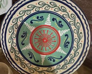 Puigdemont HandPainted Ceramic Decorative Plate