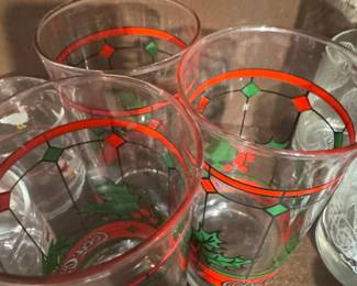CocaCola Christmas Holly Tumblers second image