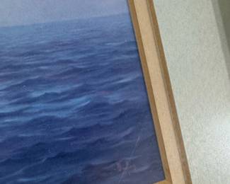 Fishing Boat at Sea Artwork second image