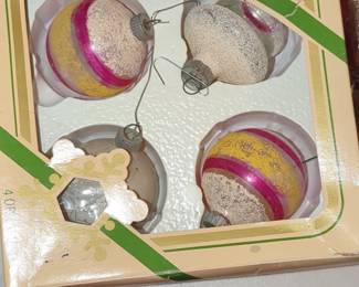Pyramid Brand Christmas Ornaments Set of