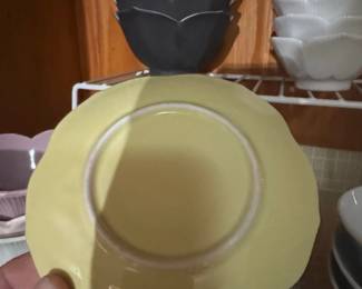 Lotus Flower Shaped Ceramic Bowls and Plates second image