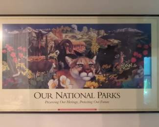 Our National Parks Lithograph Print