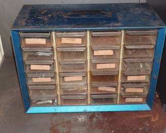 AkroMils Metal Parts Organizer Cabinet