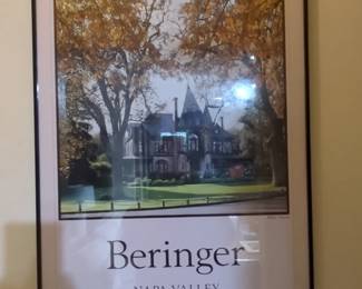 Beringer Vineyards Rhine House Framed Print