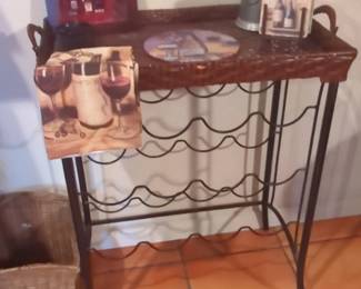 Pier Marble Top Wine Rack