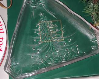 Mikasa Christmas Story Triangular Serving Platter
